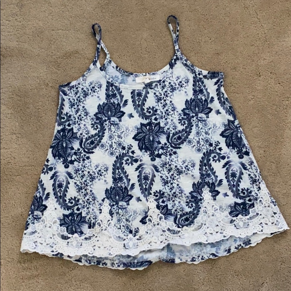 Paisley Tank Top